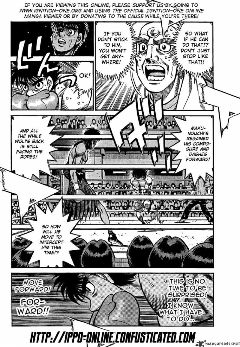 Hajime no Ippo: Fighting Spirit, Chapter 871 image 02